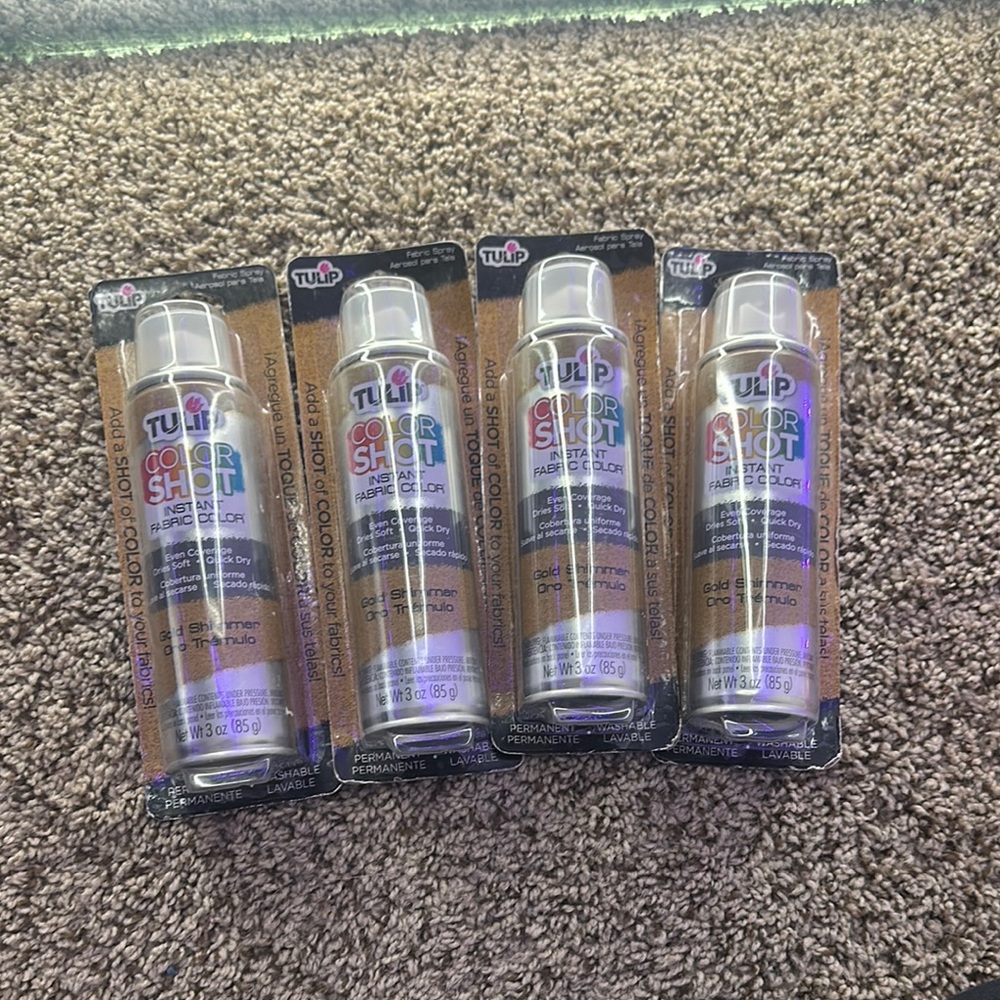 Tulip ColorShot Fabric Spray Paint Set